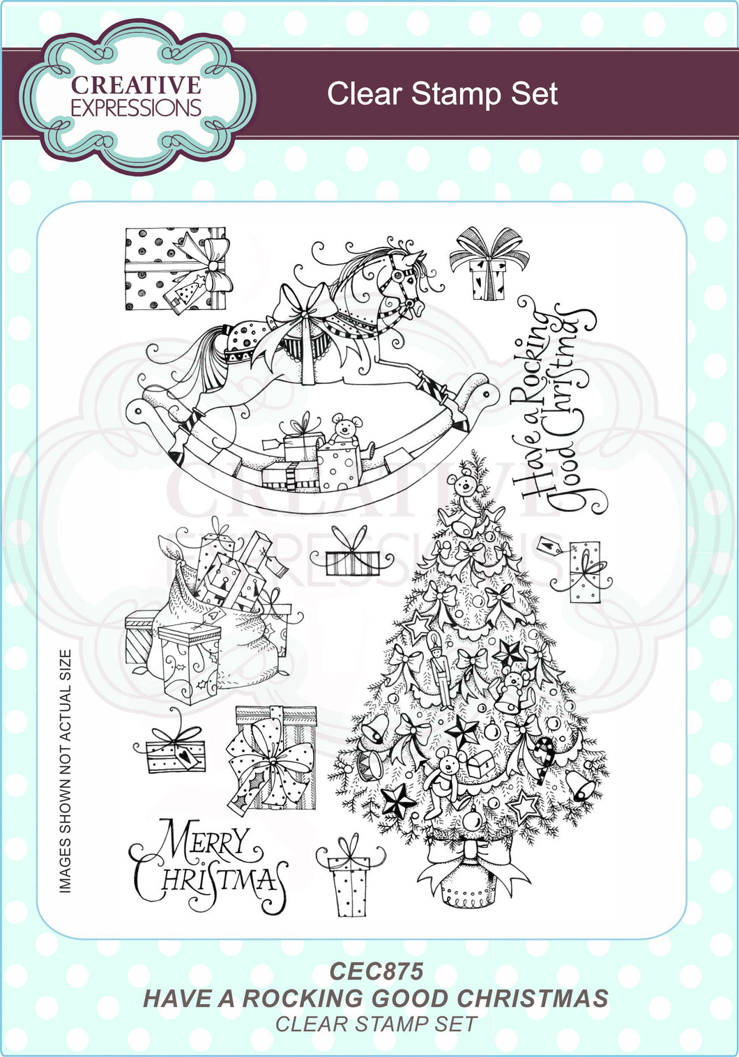 Creative Expressions Clear Stamp set