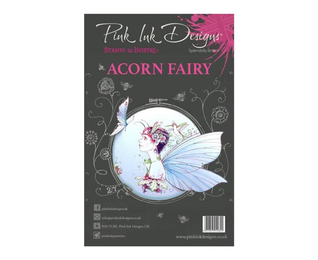 Pink Ink Designs Acorn Fairy Mythical Series 4 stamps
