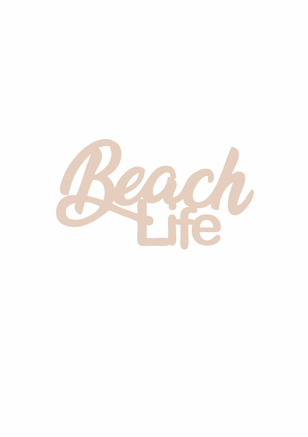 Beach Life (Text)