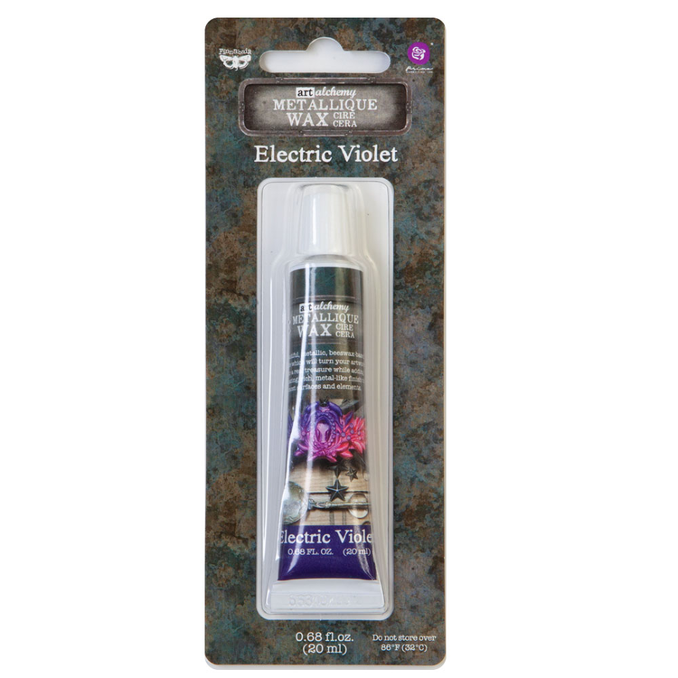 Art Alchemy Metallque wax Electric Violet 20ml