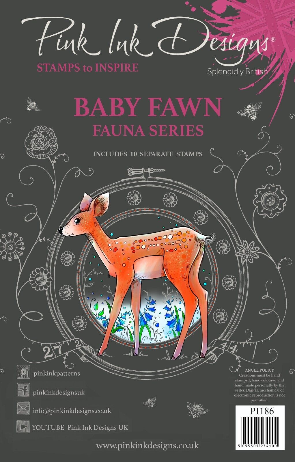 Pink Ink Designs Baby fawn