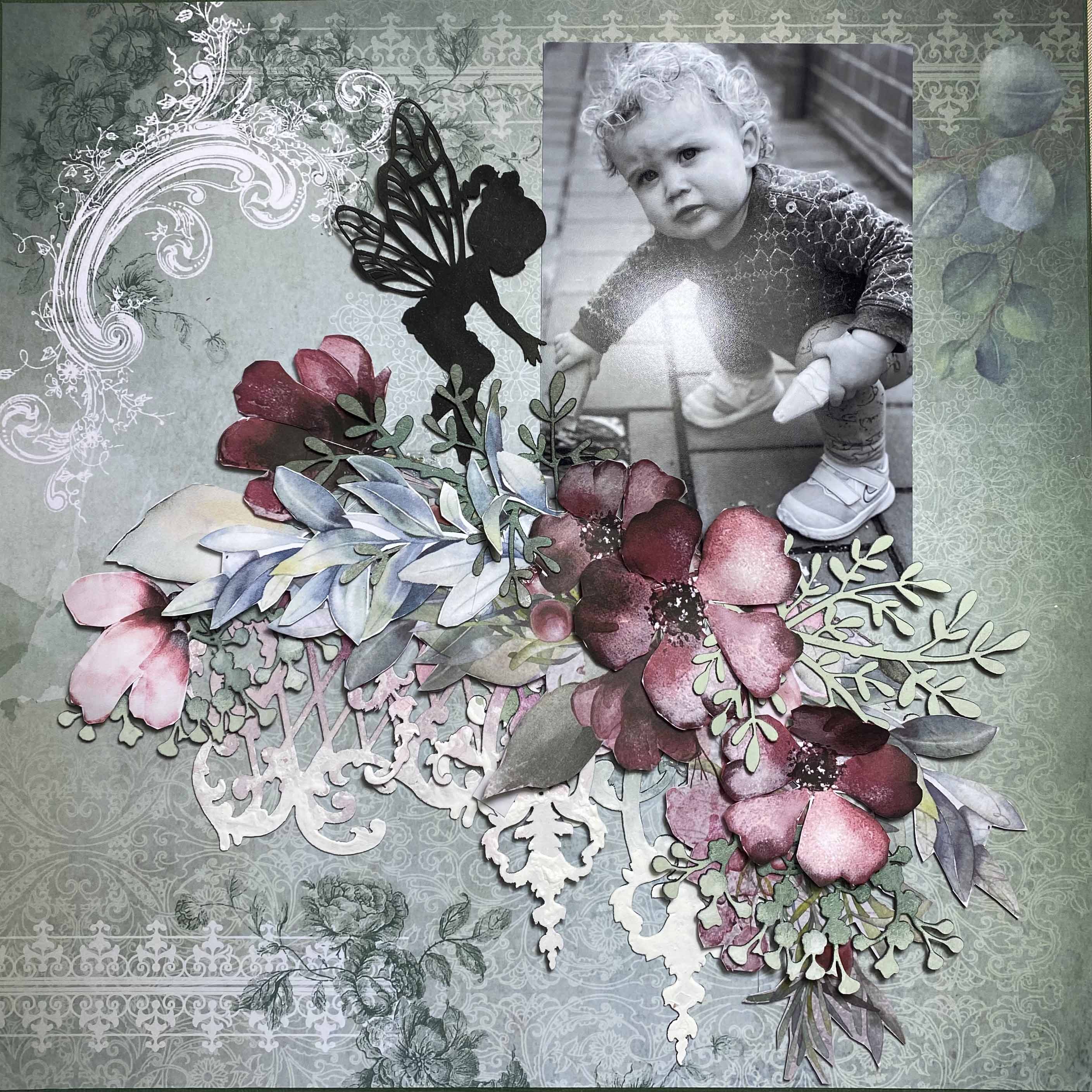 Enchanted page layout kit – Denise Boddey Designs