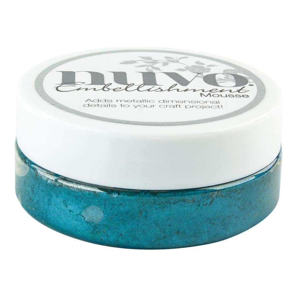 Nuvo embellisment mousse pacific teal