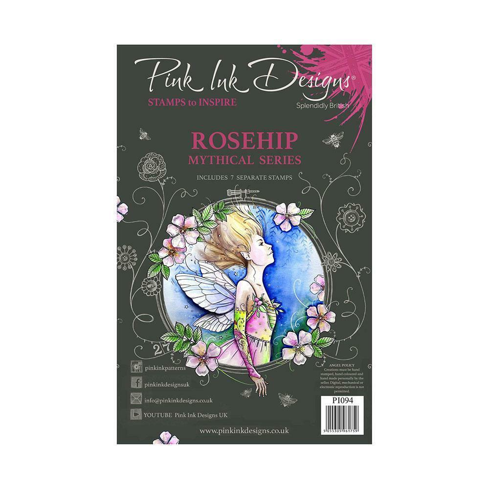 Pink Ink Designs Rosehip Mythical Series Stamps 7pce