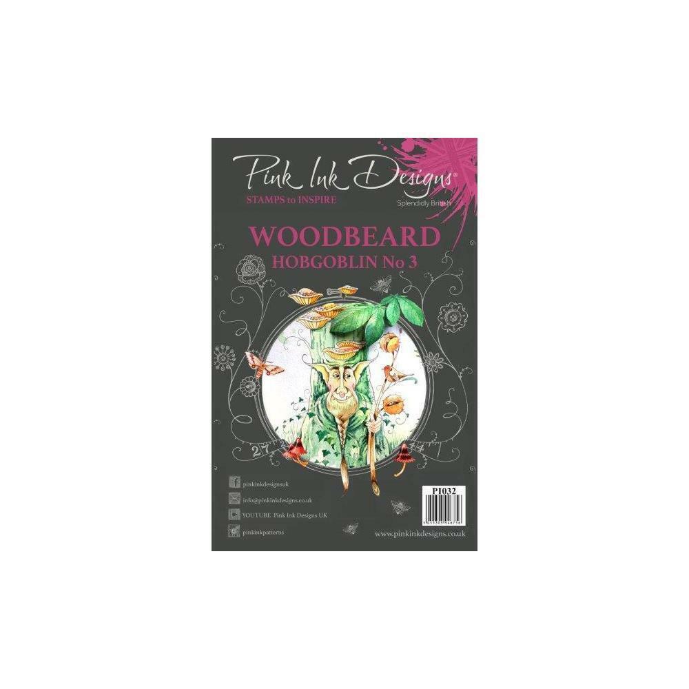 Pink ink Designs Woodbeard Hobgoblin No3 Stamps 8 pce